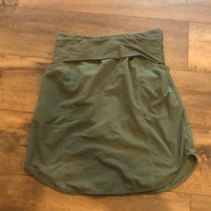 Prana Skirt, size small, blue green